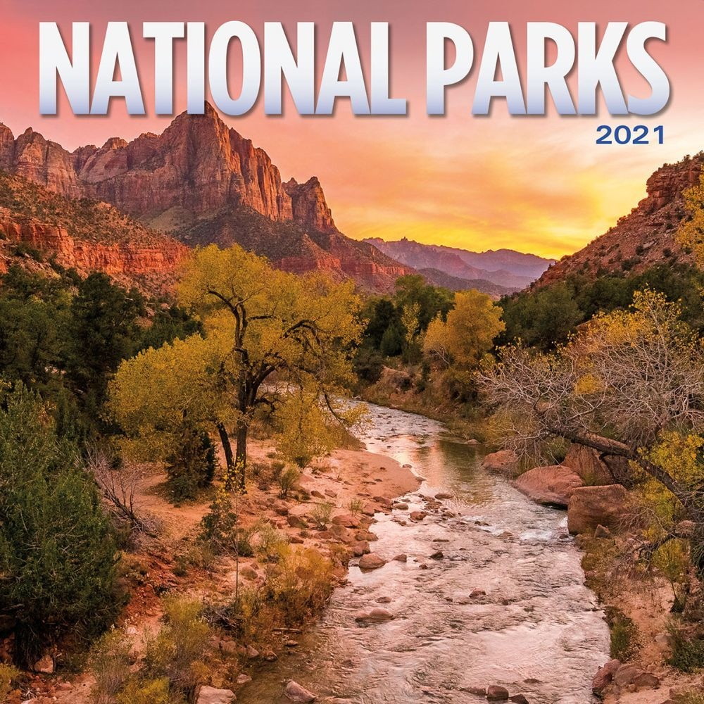 Turner Licensing,  National Parks Photo Mini Wall Calendar 2021