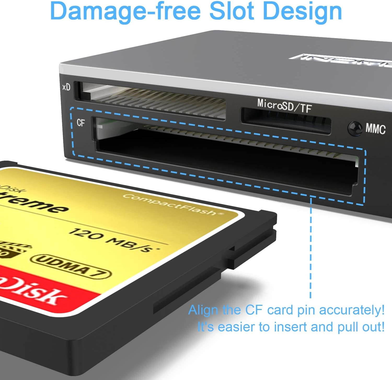 SDDR-B531-GN6NN MobileMate USB 3.0 microSD Card Reader - SDDR-B531-GN6NN Black