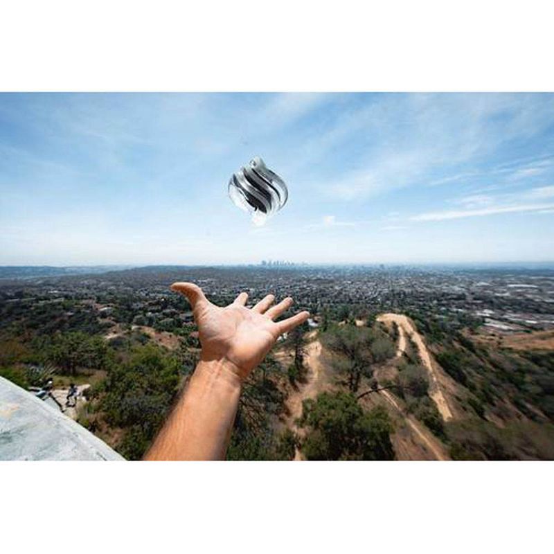 Shark Wheel Sidewinder 70mm 78A Longboard/Skateboard Wheels, Clear w/ Black Hub