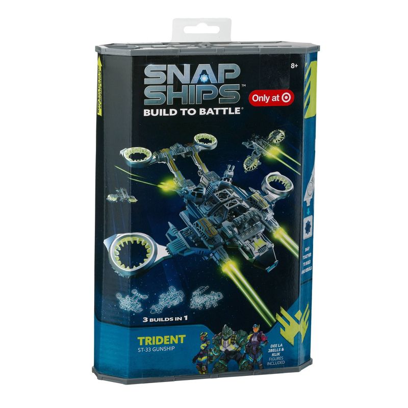 Snap Ships Trident ST-33 Gunship Exclusive Vehicle