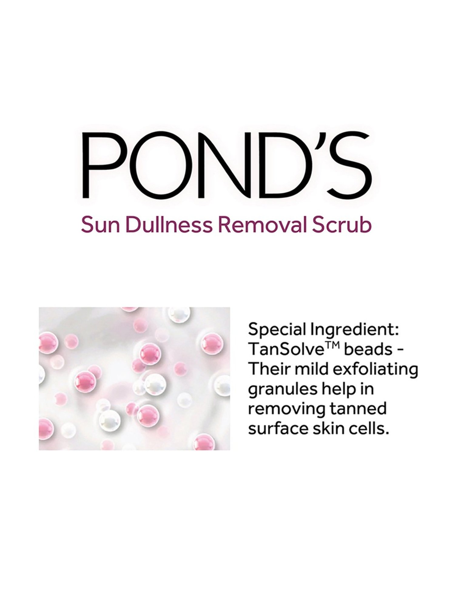 Pond's Bright Beauty Face Scrub - 100 gm