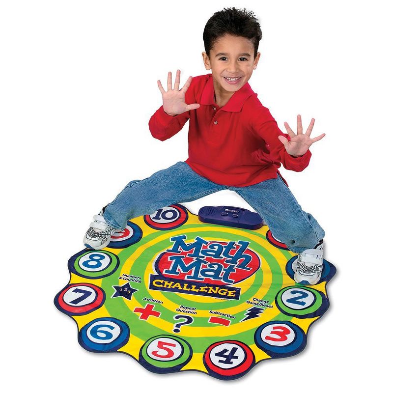 Learning Resources Math Mat Challenge Game, Early Math Skills, Ages 4+