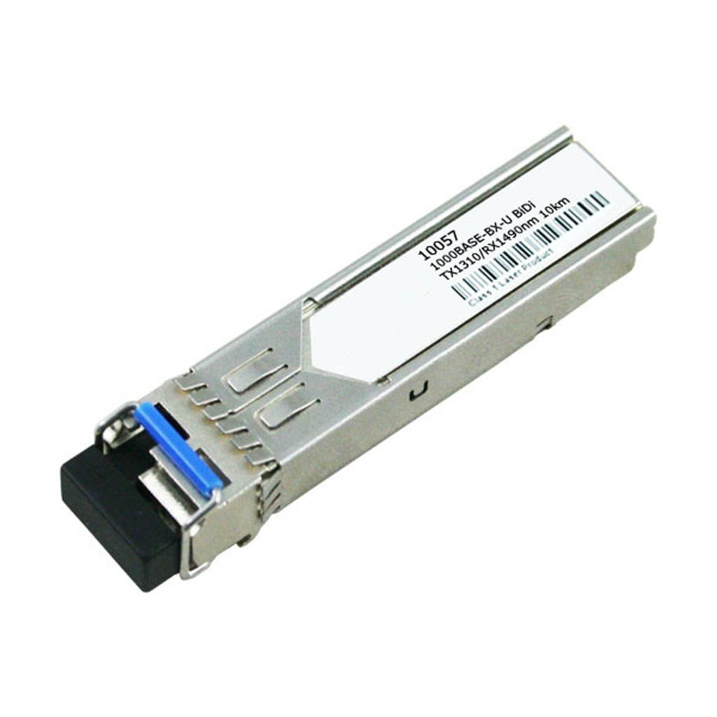 HE-LINK 10057 Compatible 1000BASE-BX-U BiDi SFP 1310nmTX/1490nmRX 10km Transceiver