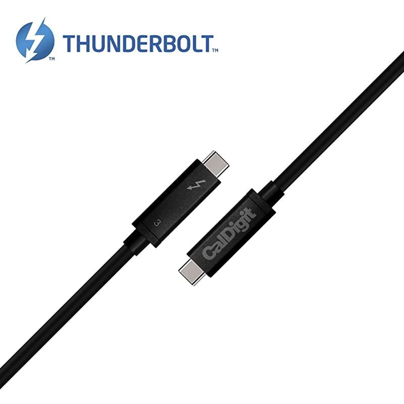 Intel Certified]  Thunderbolt 4 / USB 4 Cable - 40Gbps 100W Charging, Compatible with Thunderbolt 3 & USB-C, 2016+ MacBook Pro, 2020 M1 (0.8 Meter 2.62 Feet, Thunderbolt 4 / USB 4 Cable)