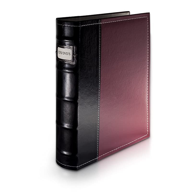 CDDVD Storage Binder Burgundy