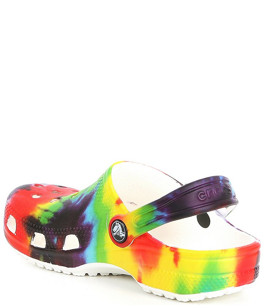 Crocs Kids' Classic Tie Dye Clogs (Infant)