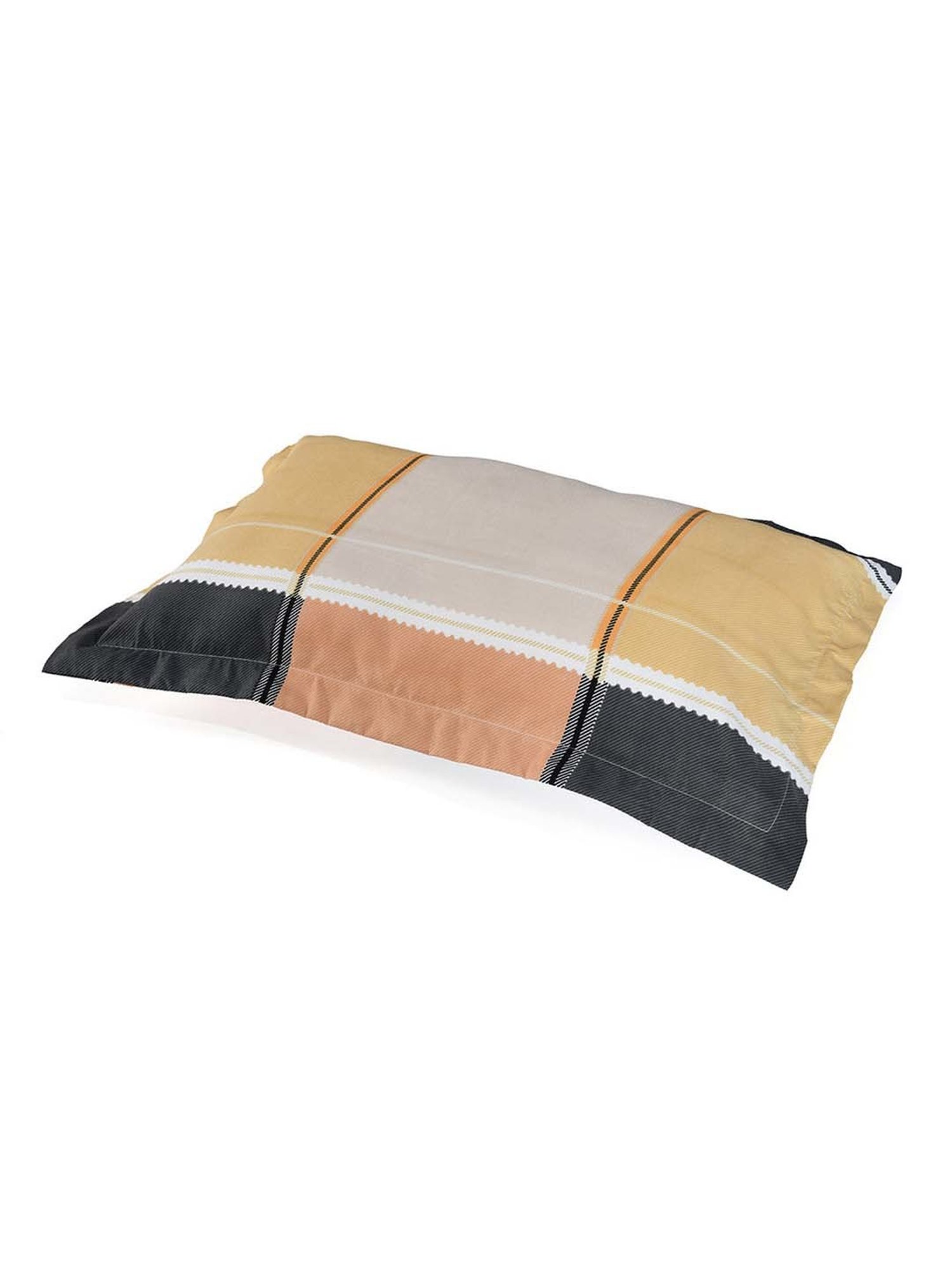 @Home Aurora Multicolor 130 GSM Polyester Double Bedsheet with 2 Pillow Covers