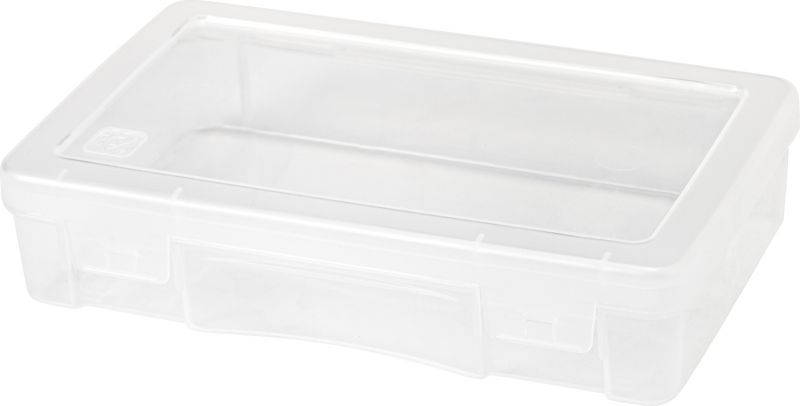 IRIS Medium Modular Supply Case, 10 Pack, Clear