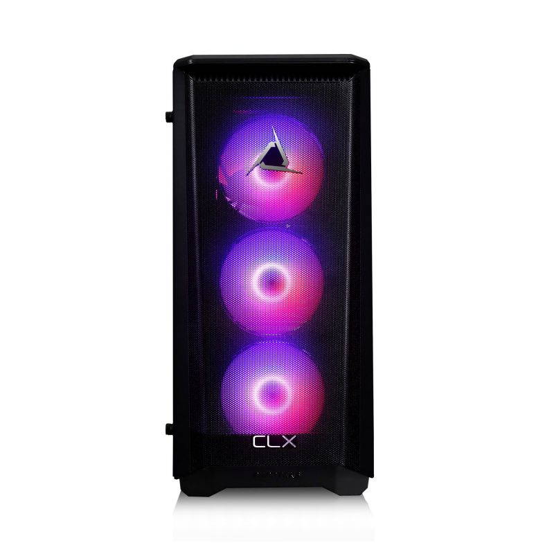 CLX SET Gaming Desktop - AMD Ryzen 7 3800X Processor, 16GB DDR4 Memory, NVIDIA GeForce RTX 3080 Graphics, 240 GB SSD, 2 TB HDD, WiFi, Windows 10 Home 64-bit