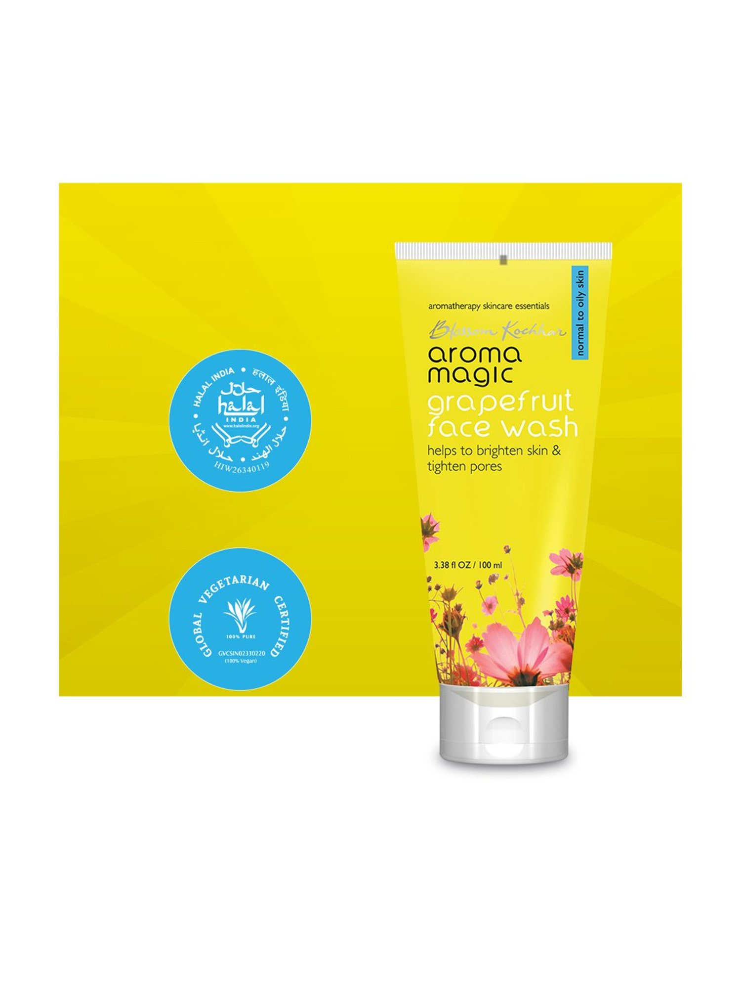 Aroma Magic Grapefruit Face Wash - 50 ml