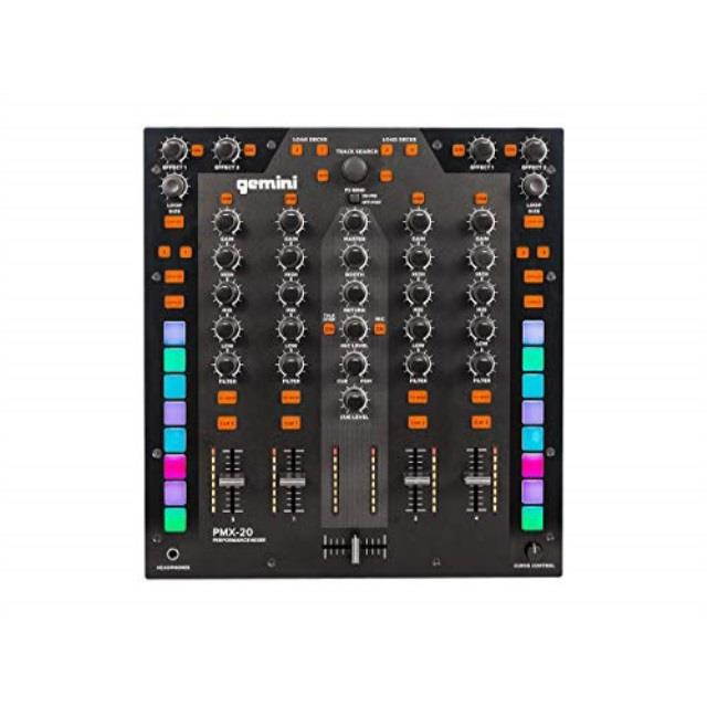 GEMINI 4 CH HYBRID DJ MIXER
