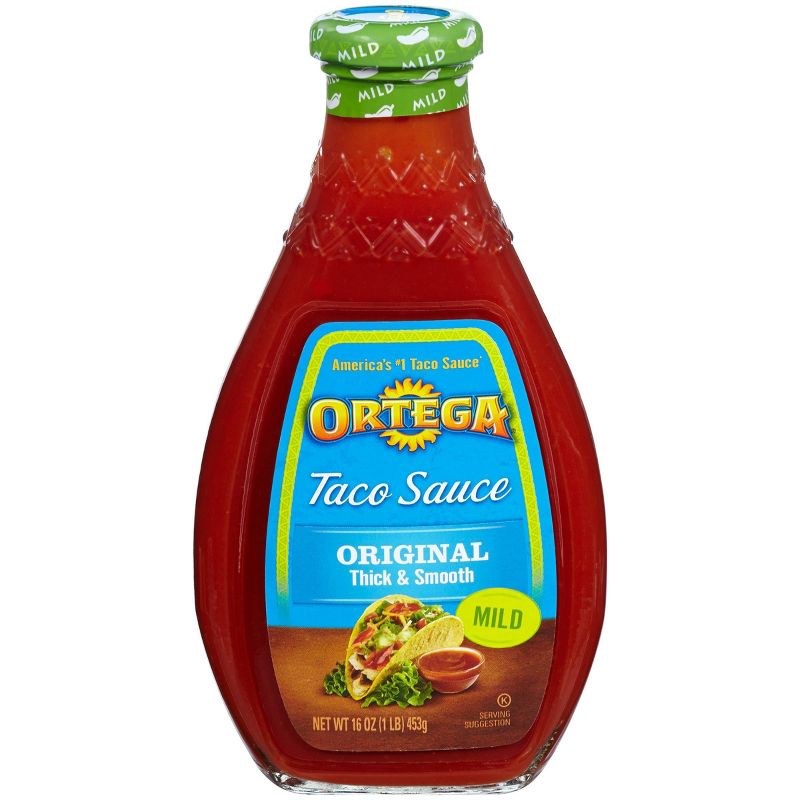 Ortega Original Thick & Smooth Mild Taco Sauce 16-oz.