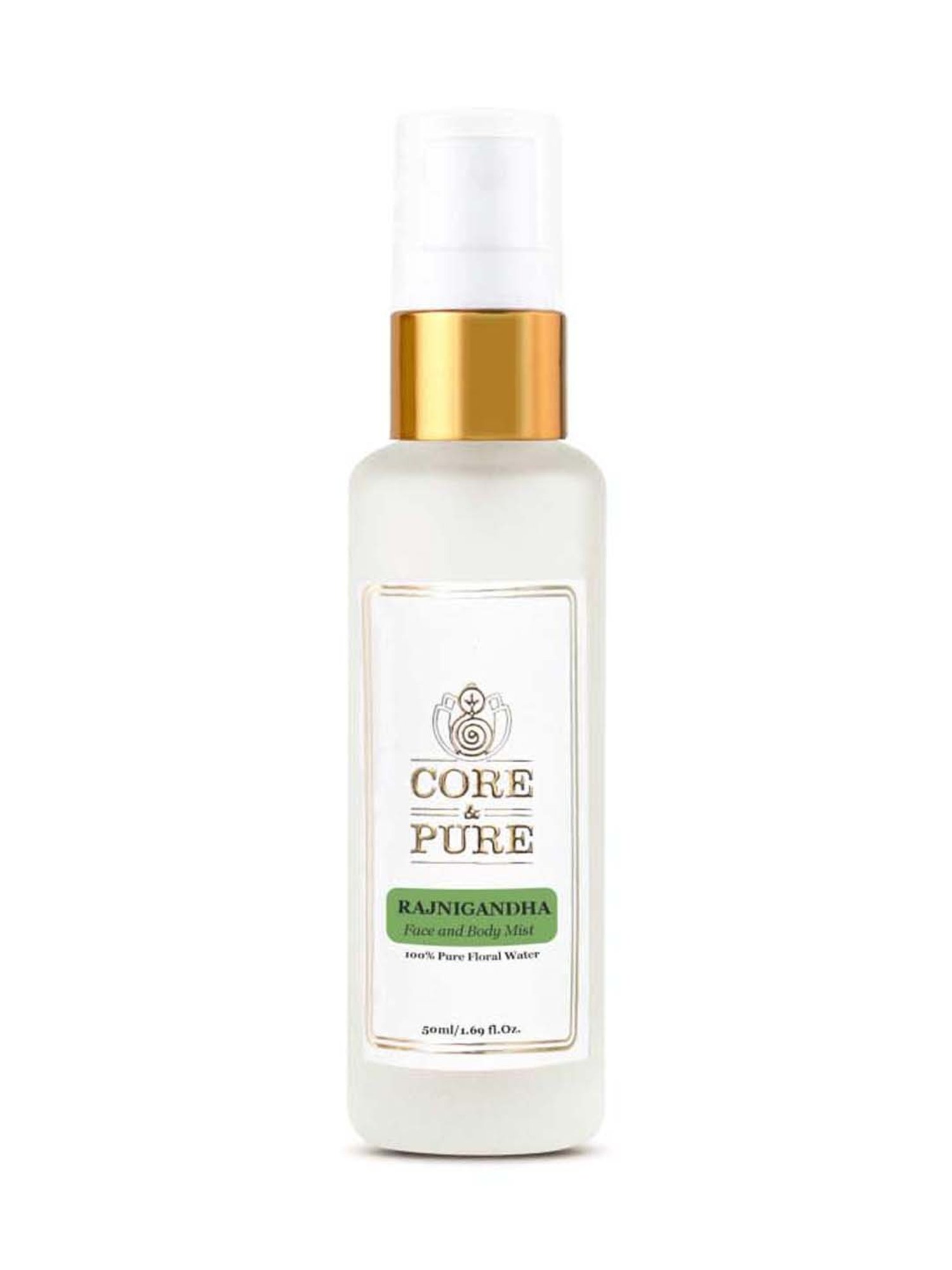 CORE & PURE Rajnigandha Water Face and Body Mist - 50 ml