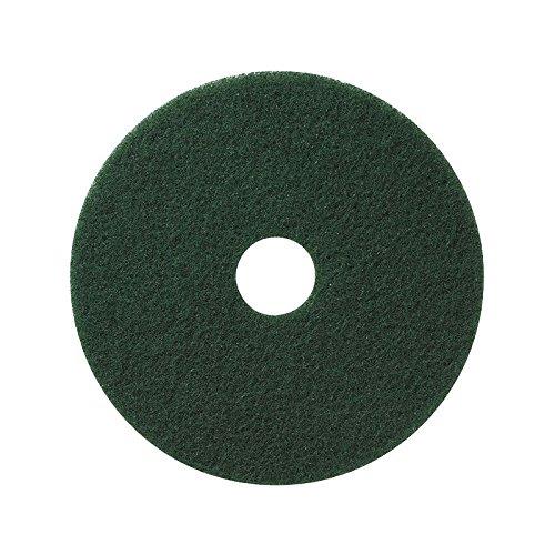 Nassco Pro Series Green Scrubbing Floor Pad, 17" - Case of 5