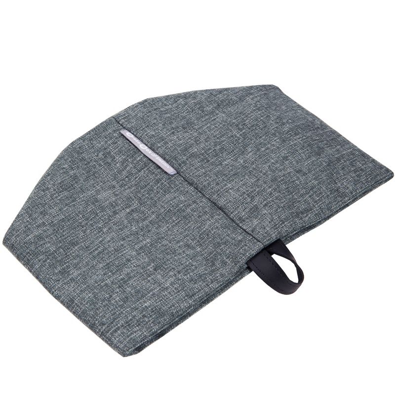 Bigso Box of Sweden Set of 3 Small Hang Around Soft Storage Bins Gray