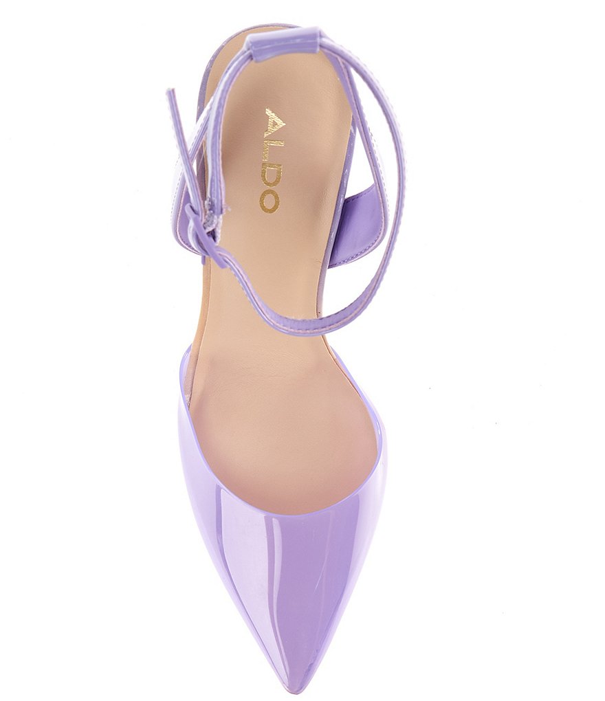 ALDO Aradda Clear Ankle Strap Pumps