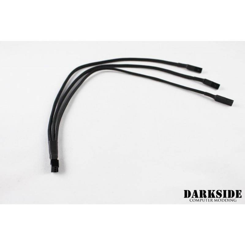 DarkSide CONNECT 3-Way Cable | 12" | 3-Pin  - Type 10 (DS-0394)