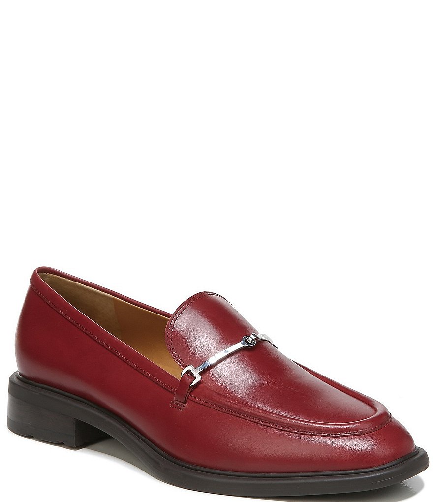 Sarto by Franco Sarto Eda Leather Bit Buckle Loafers
