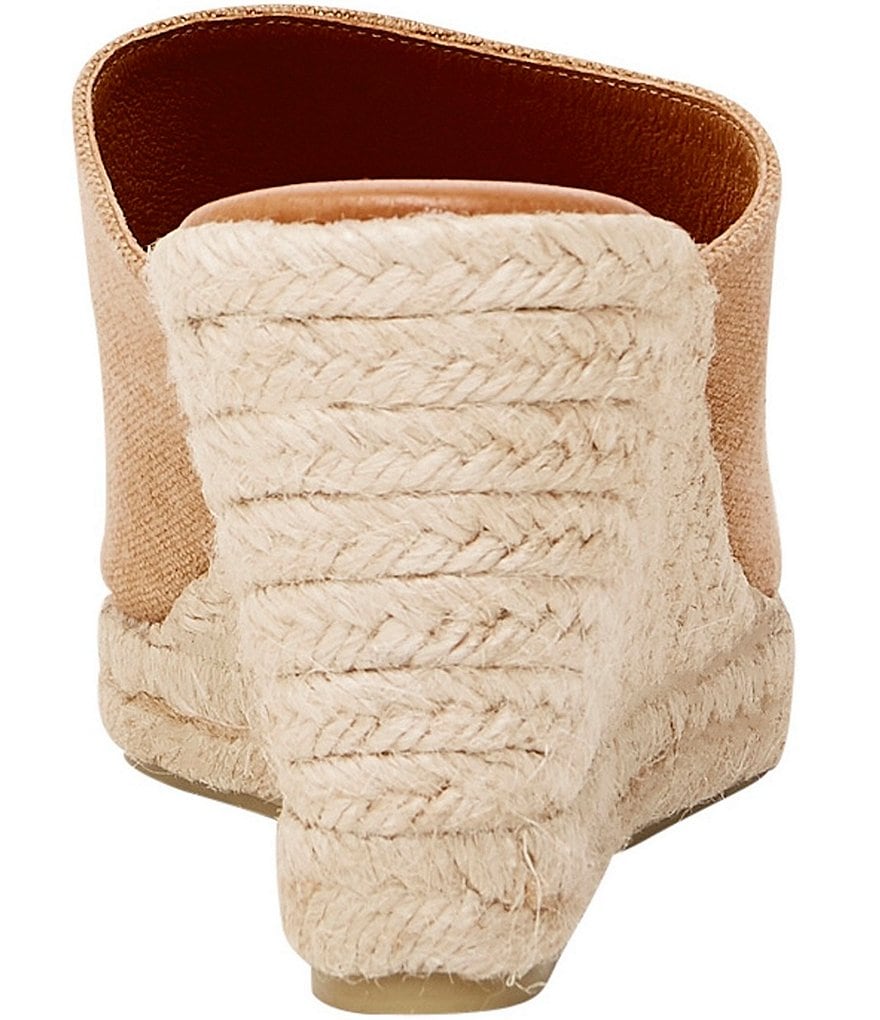 Andre Assous Rosette Canvas Espadrille Mules