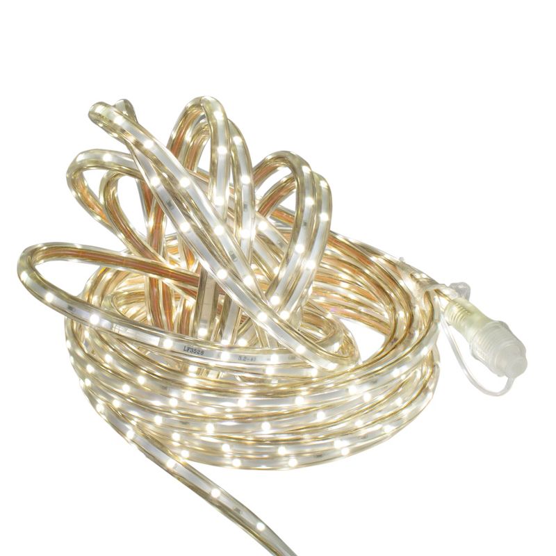 J. Hofert Co Commercial Grade Christmas Rope Light Set White Cord - Lime Green