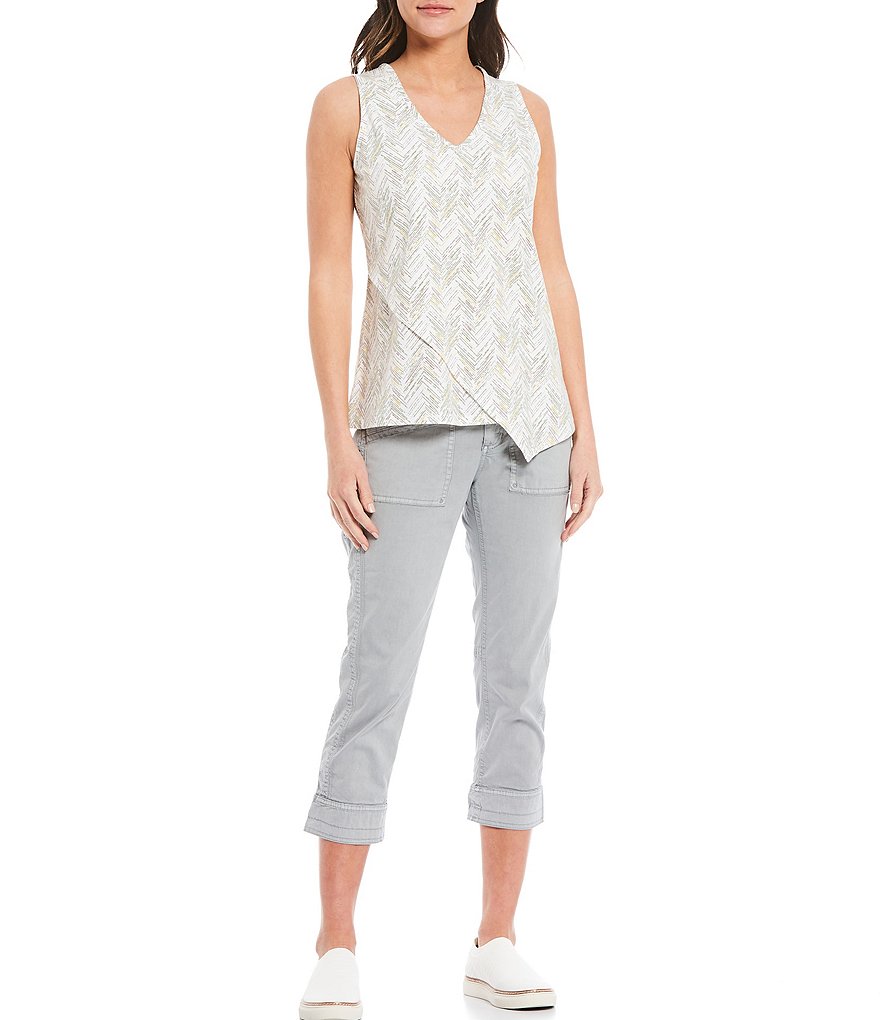 Aventura Alba Organic Cotton Blend Sleeveless V-Neck Tank