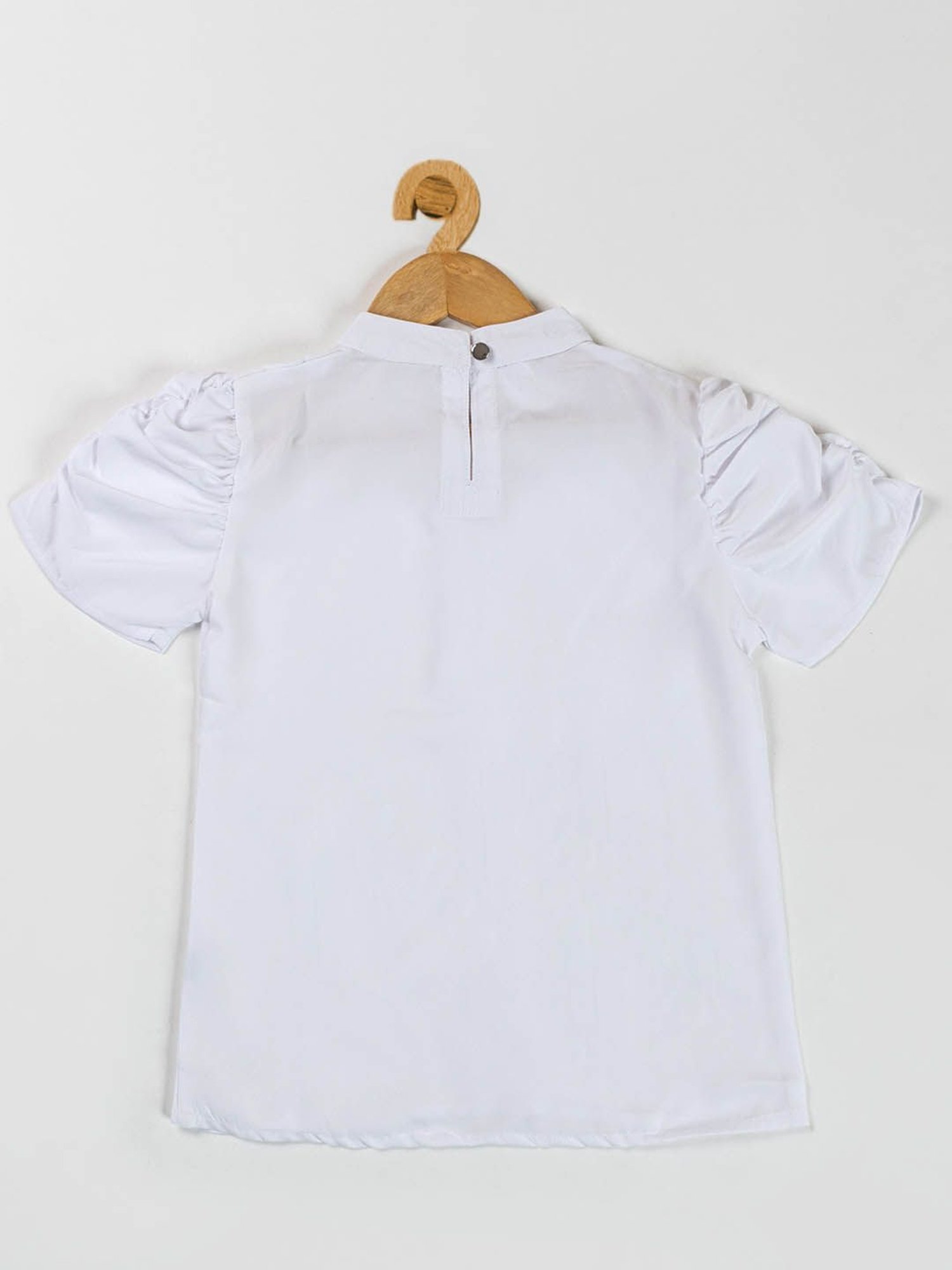 NINS MODA Kids White Solid Top