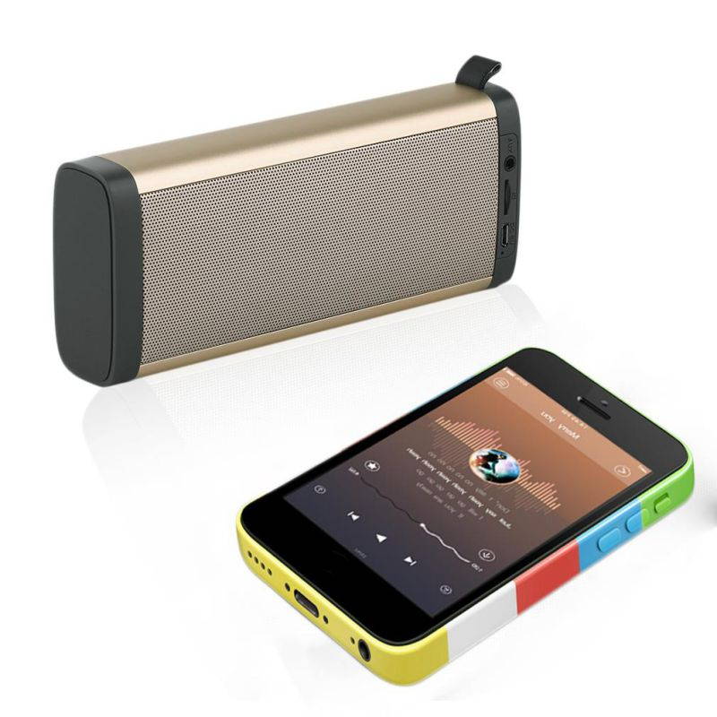 Metal Wireless Bluetooth V3.0 Speaker Theater Party Speaker 3.5MM Speaker