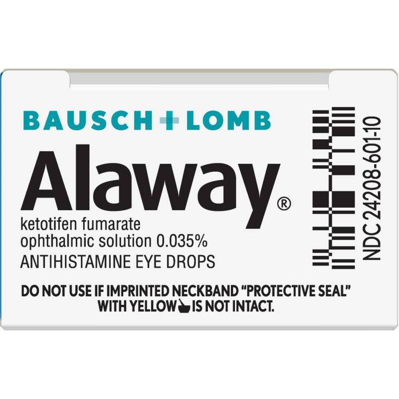 Alaway 12 Hours Allergy Itch Relief Eye Drops - 0.34 fl oz