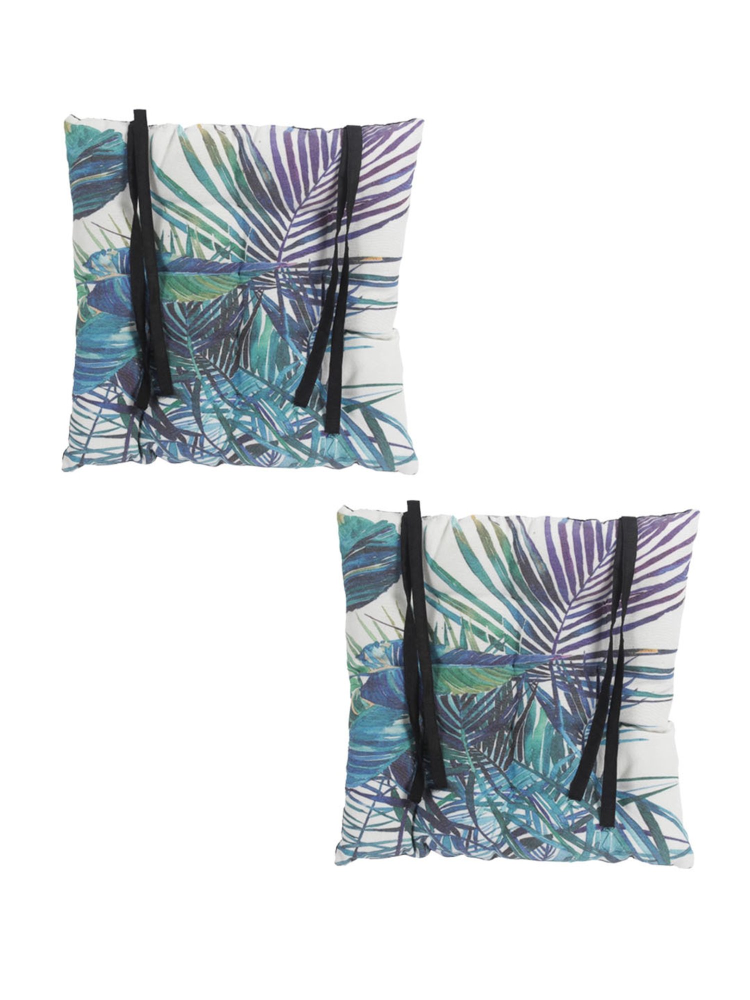Romee Multi Polyester Abstract Chair Pads