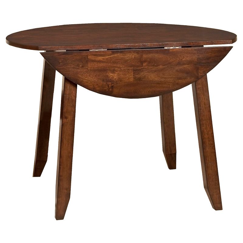 Kailua Drop Leaf Dining Table Dark Rasin - Intercon