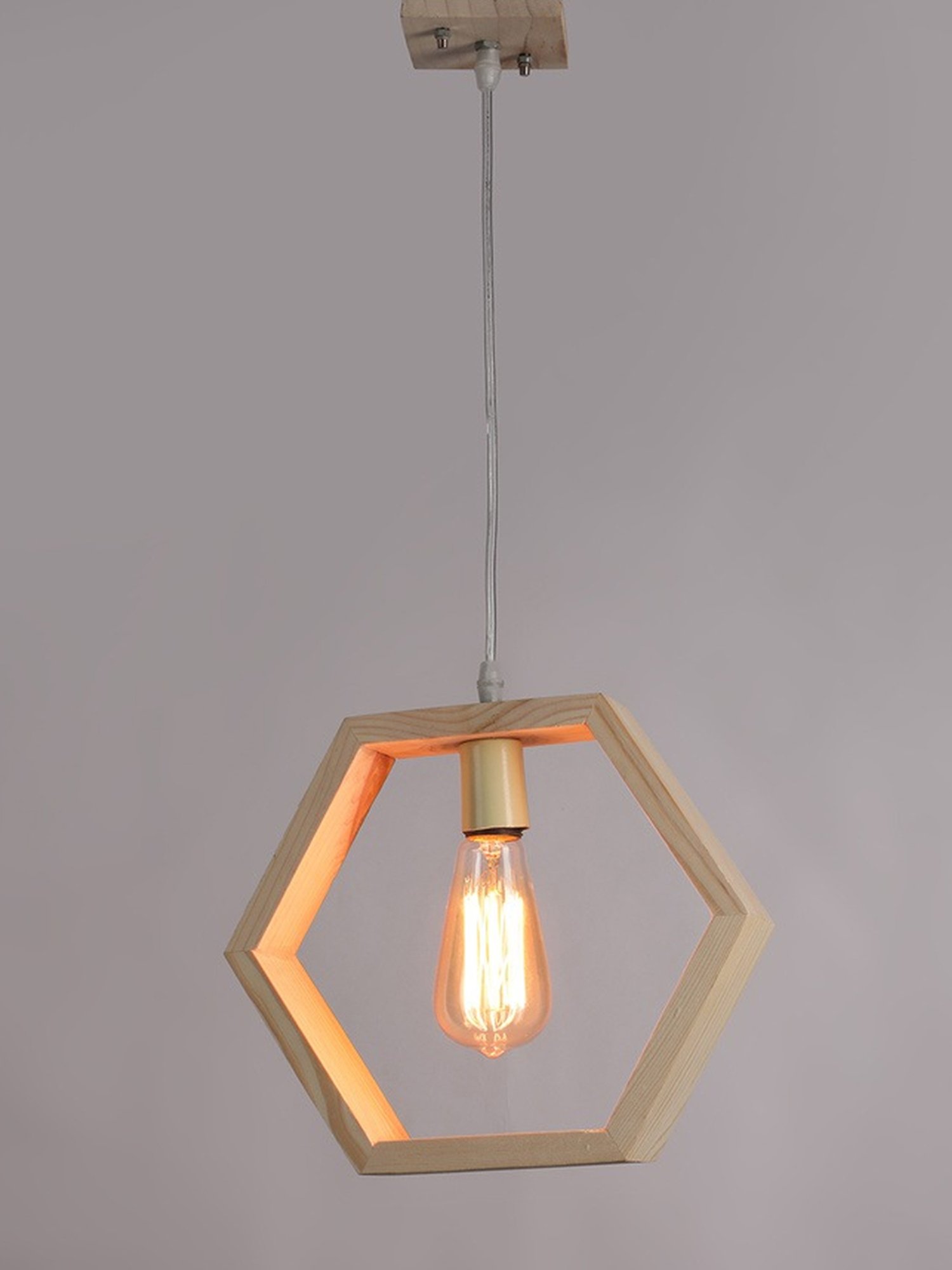 DecorativeRay Beige Hanging Light - Set of 1