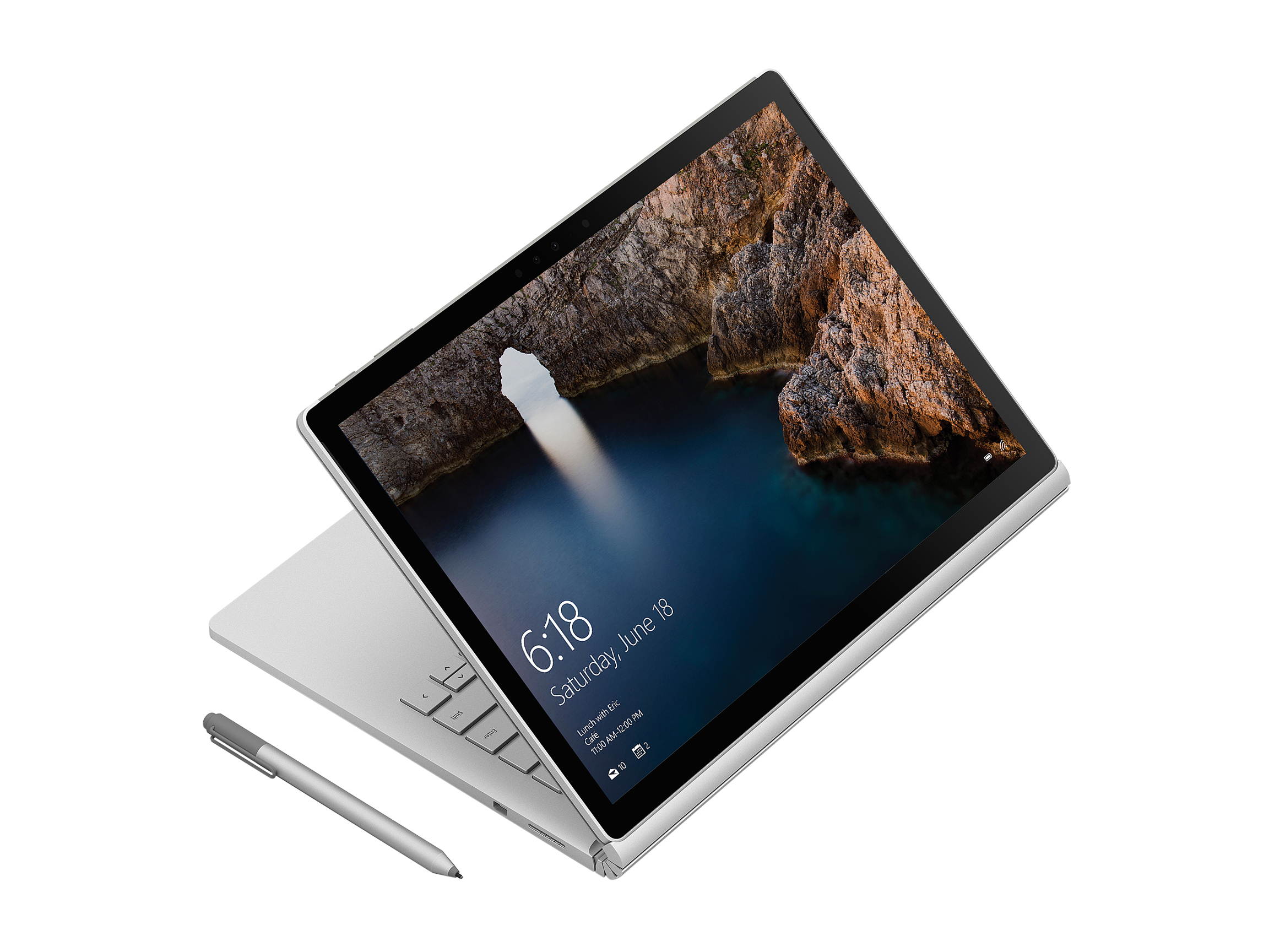 Microsoft Surface Book PA9-00001 2-in-1 Laptop Intel Core i7 1 TB SSD NVIDIA GeForce graphics 13.5" Touchscreen Windows 10 Pro 64-Bit