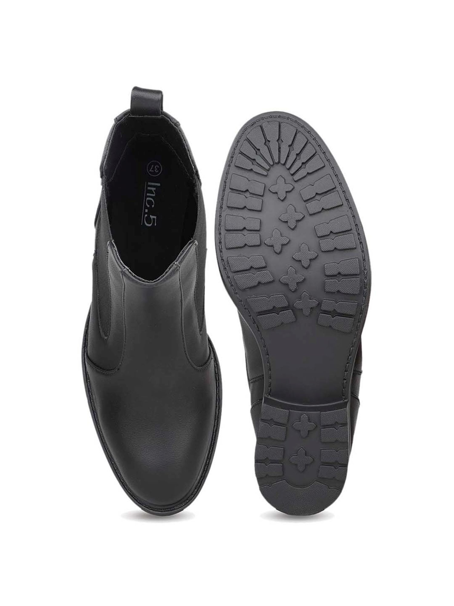 Inc.5 Women's Black Chelsea Boots