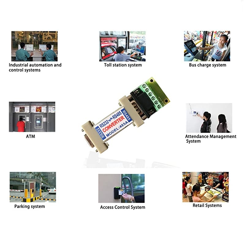 RS232 to RS485 RS232 Female to RS485RS422 485422 Female Adapter ConverterPassive