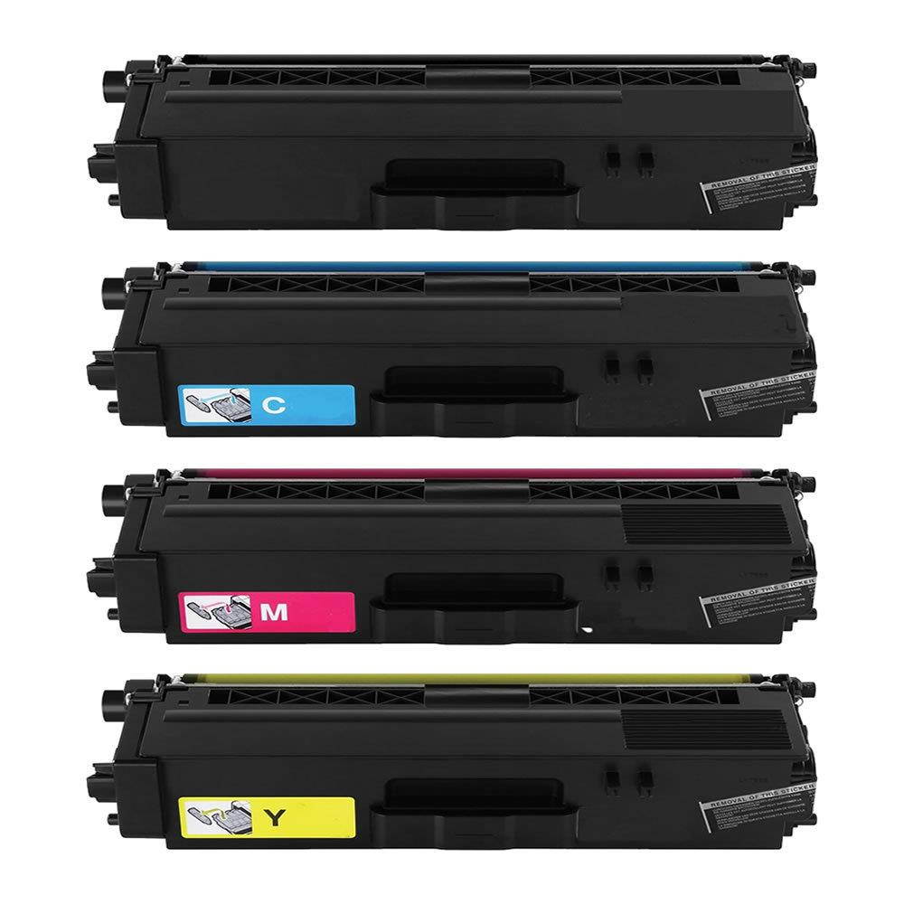 HouseOfToners Compatible Replacement for Brother TN339 Super High Yield Toner Cartridge 4PK - Black, Cyan, Magenta, Yellow