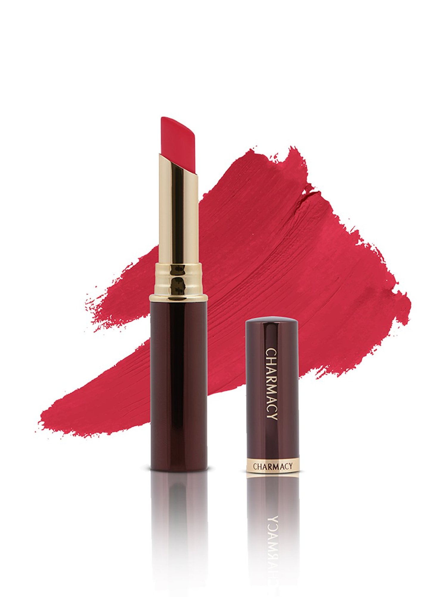 CHARMACY Milano Longstay Matte Lipstick 67 Orange County - 2.8 gm