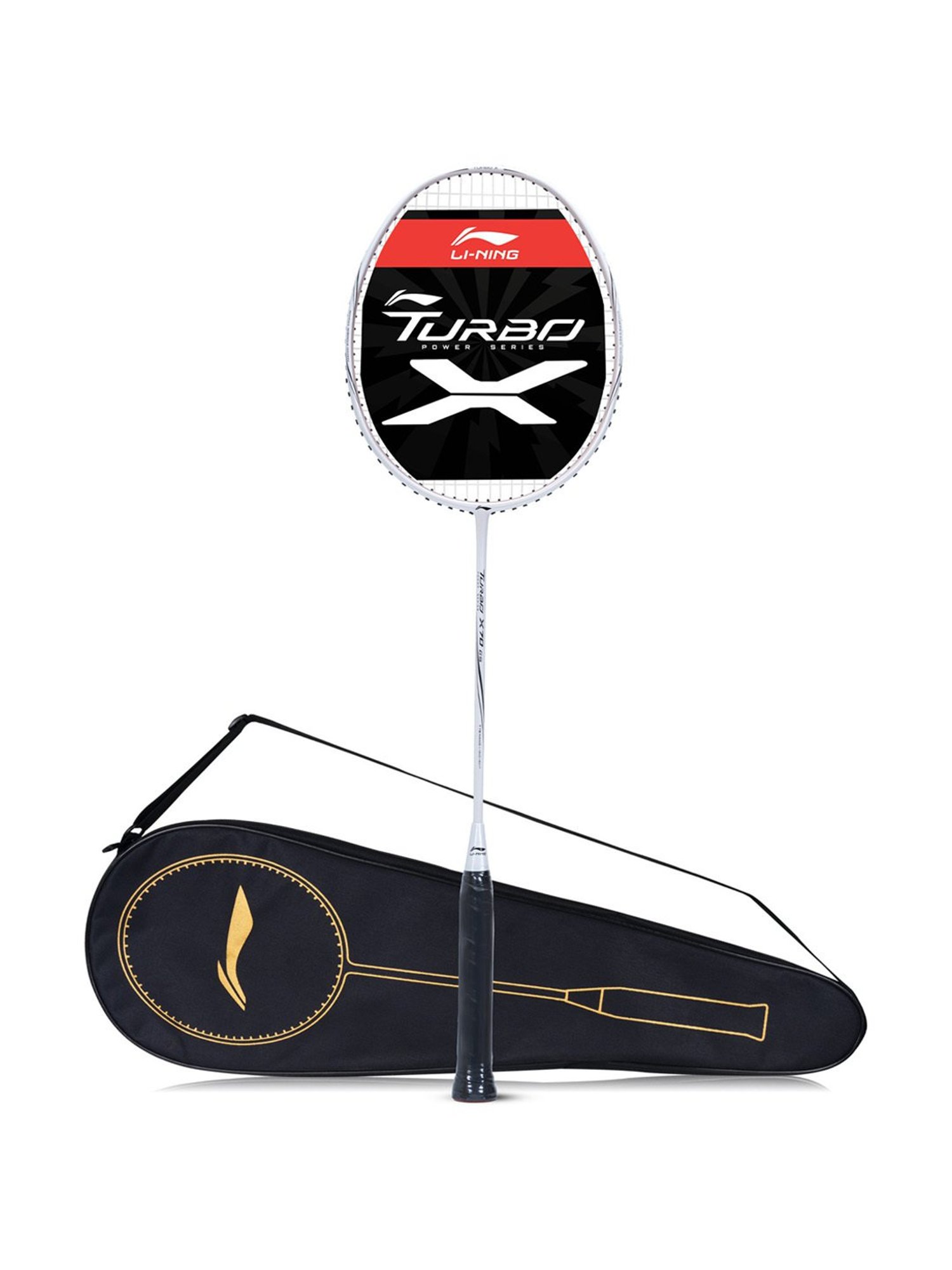 Li-Ning Turbo X 70 G5 Badminton Racket (White) Size - Medium