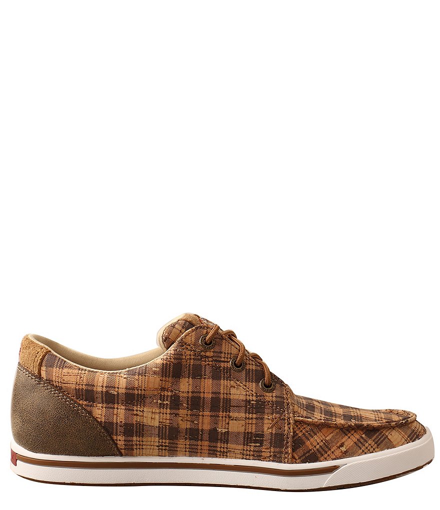 Twisted X Women's Plaid Cork Kicks Sneakers