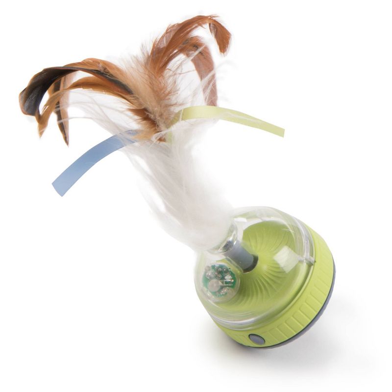 SmartyKat Silly Spinner Electronic Light & Motion Cat Toy