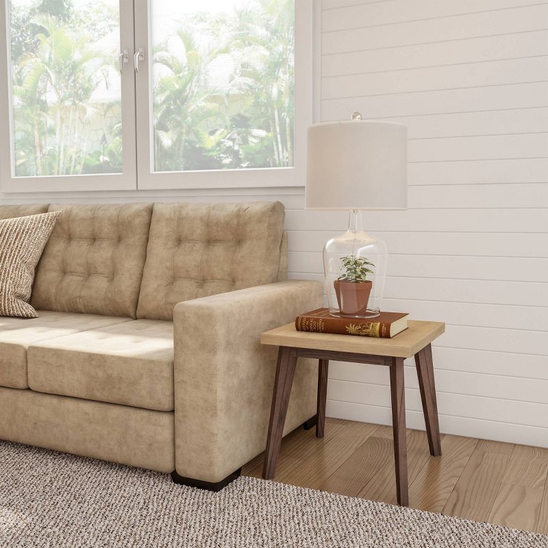 Set of 2 Cloche Style Glass Table Lamps