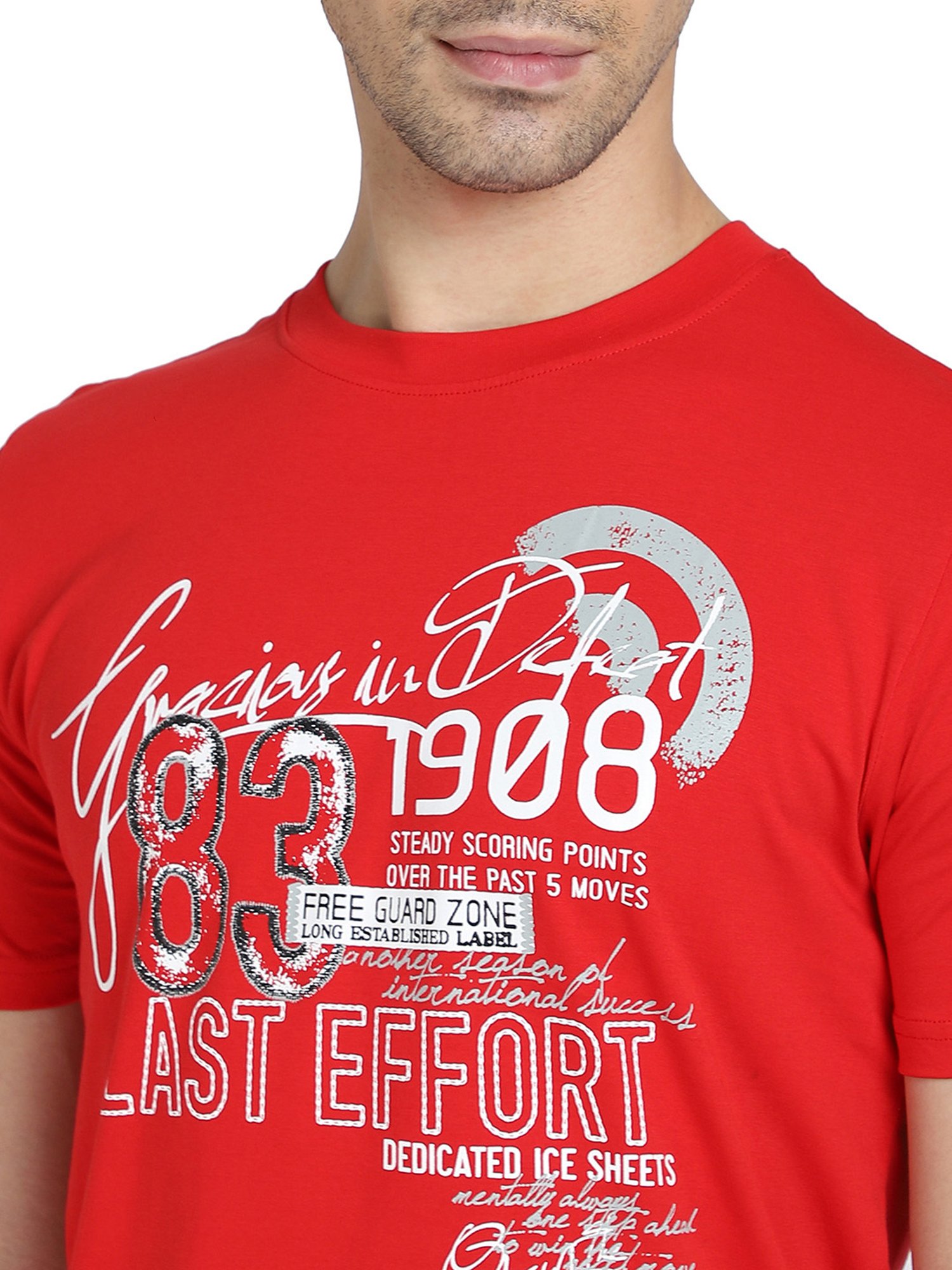 Dyca Red Crew T-Shirt