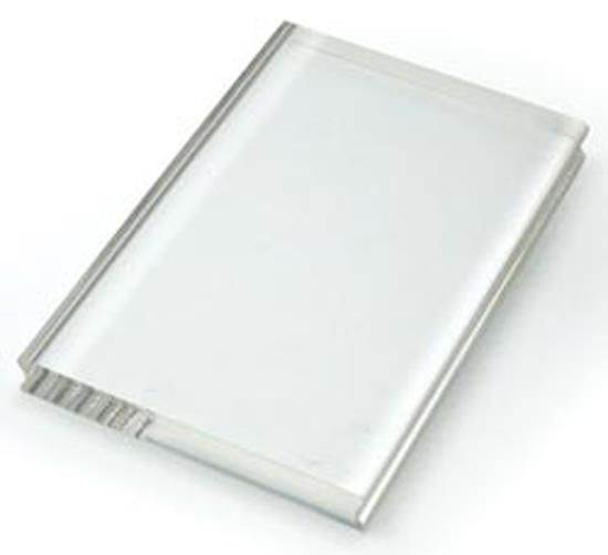 Stampendous Perfectly Clear Stamp Block-Large Rectangle - 4"X6"