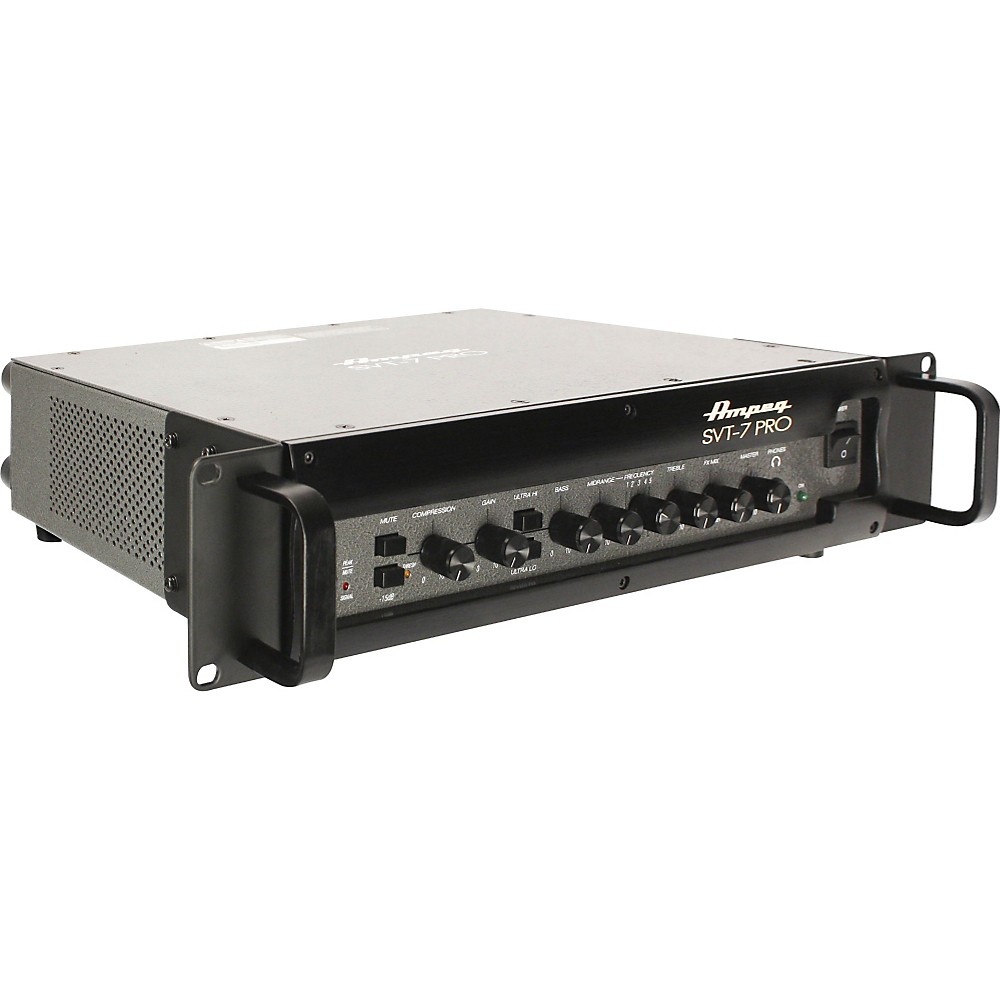 Ampeg SVT7PRO 1000W Class-D Bass Amp Head Black