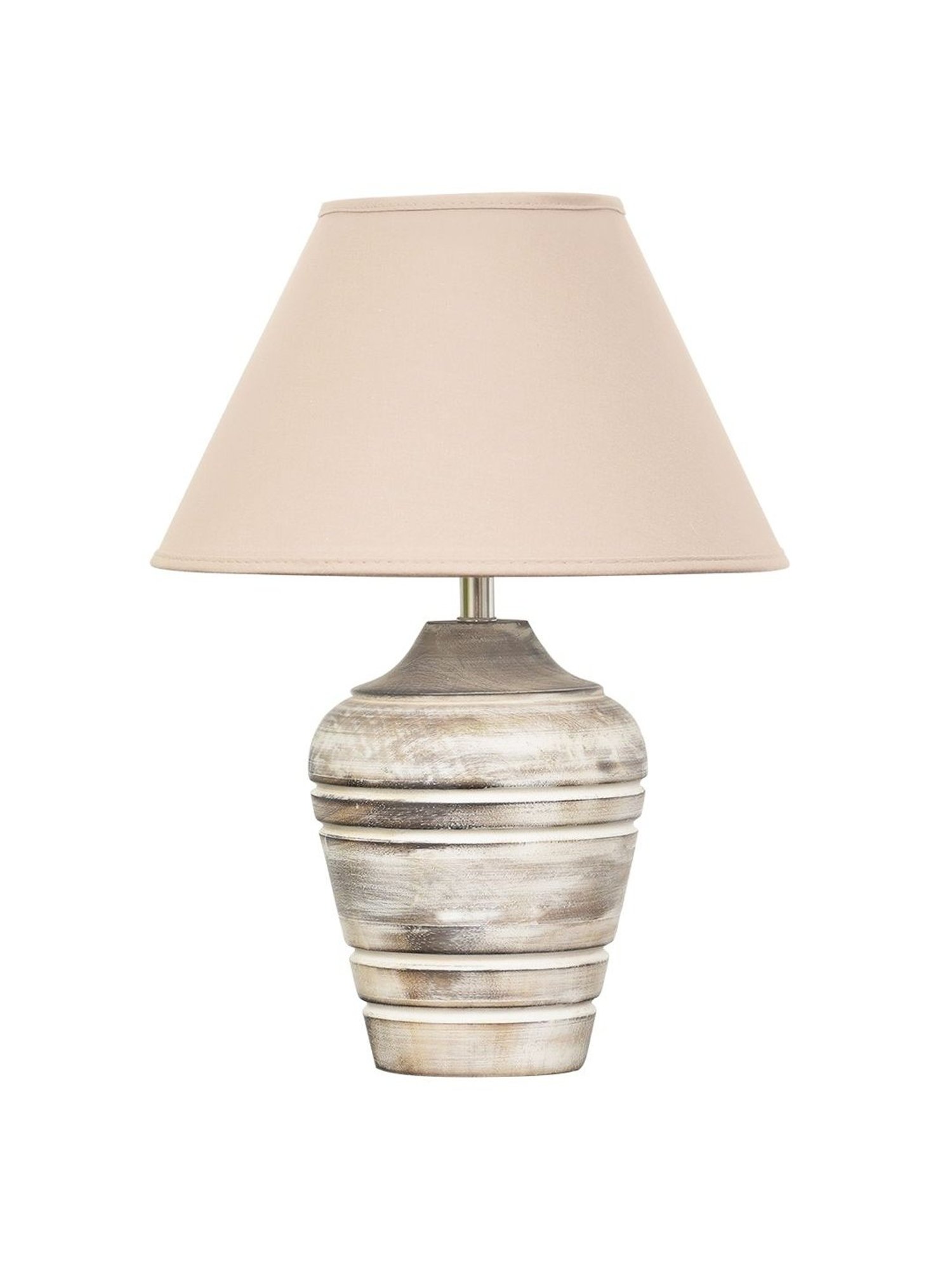 Kapoor Lamp Shades Distress White Wood Prova Table Lamp
