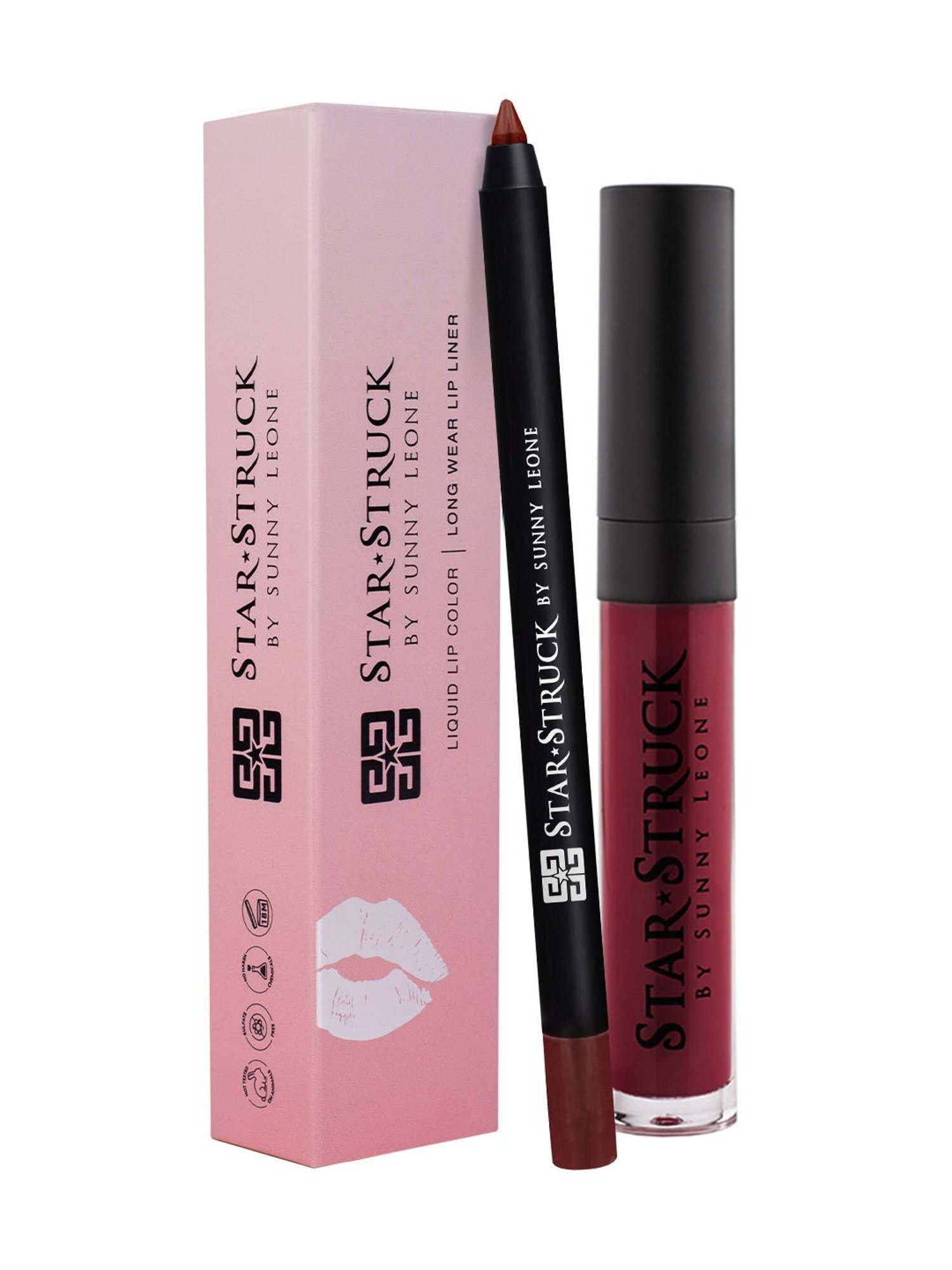 StarStruck By Sunny Leone Liquid Lip Color & Lip Liner Starry Night