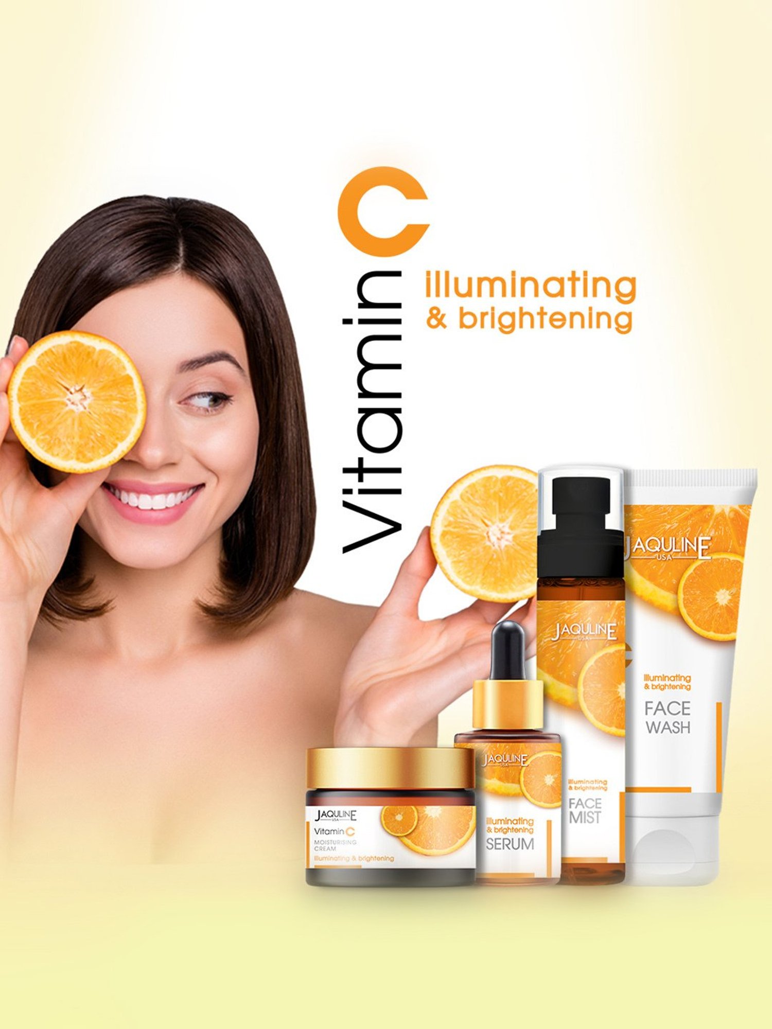 Jaquline USA Vitamin C Face Serum - 30 ml