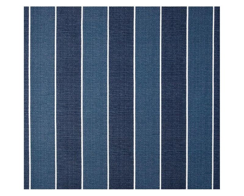 Jordan French Edge Outdoor Cushion - Wickenburg Indigo