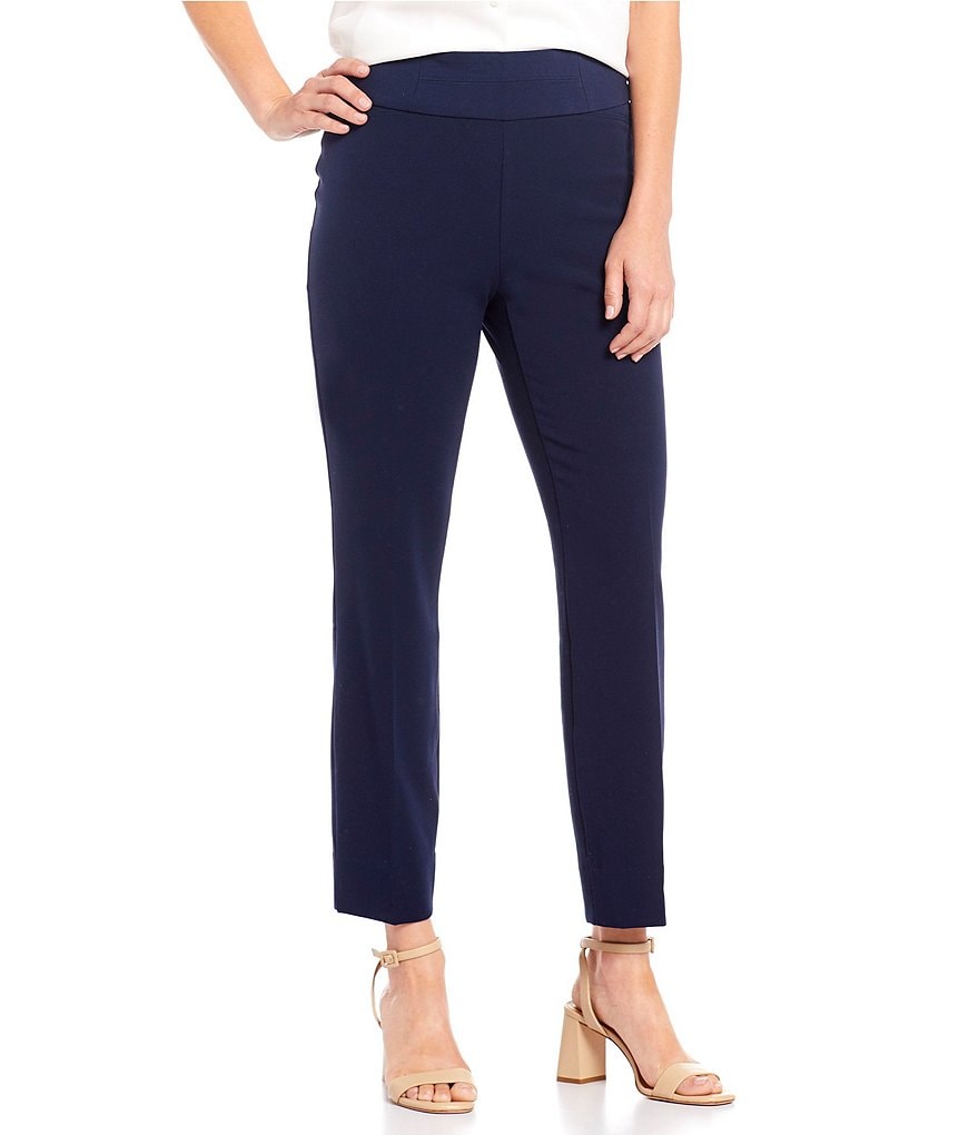 Westbound Petite Size Linen Capri Pants
