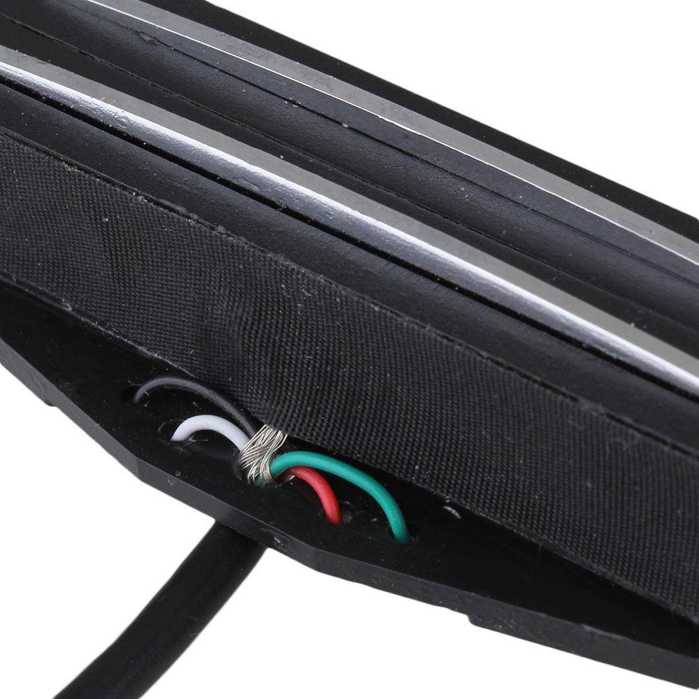 BQLZR 4 Wires Dual Rail Humbucker Neck Pickup for Electric Guitar Pack of 10