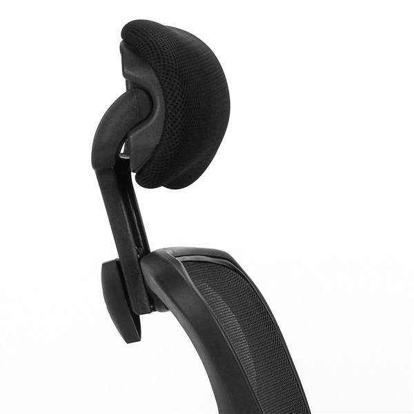 Mesh Back Gas Lift Back Tilt Adjustable Office Swivel Chair with Headrest & Armrests Support Computer Ergonomic Mesh Seat With Armrest